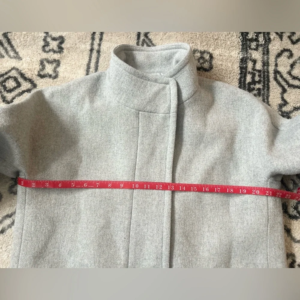 J.crew city coat wool heather grey - Picture 6 of 14